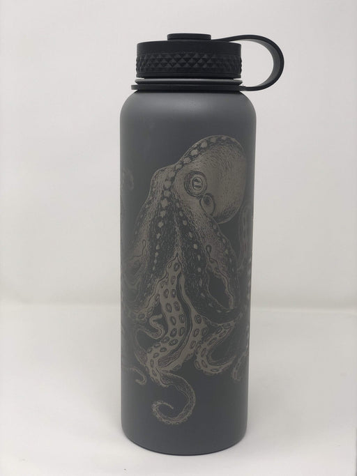 Laser Engraved He'e Flask - Flask - Leilanis Attic