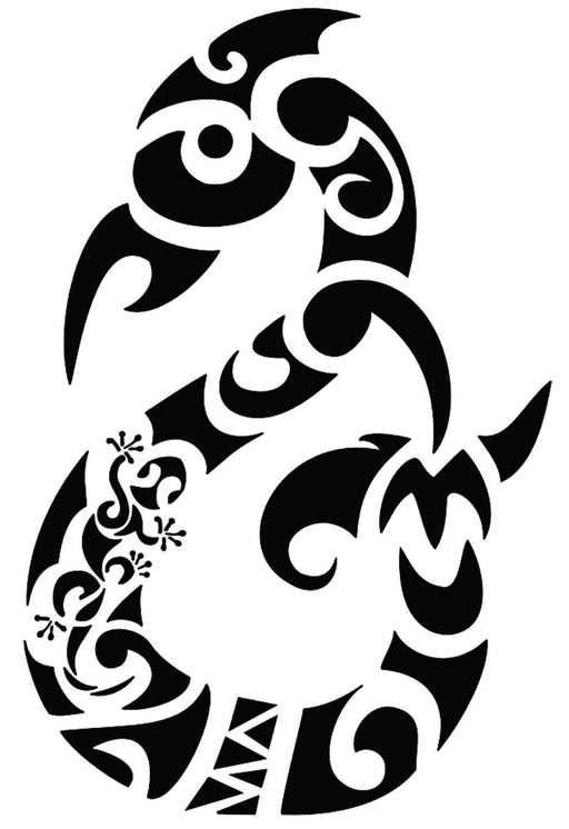 Laser Engraved Maori Manaia Seal Flask - Flask - Leilanis Attic