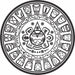 Laser Engraved Mayan Calendar Seal Flask - Flask - Leilanis Attic