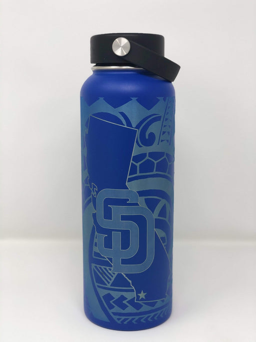 Laser Engraved SD California Flask - Flask - Leilanis Attic