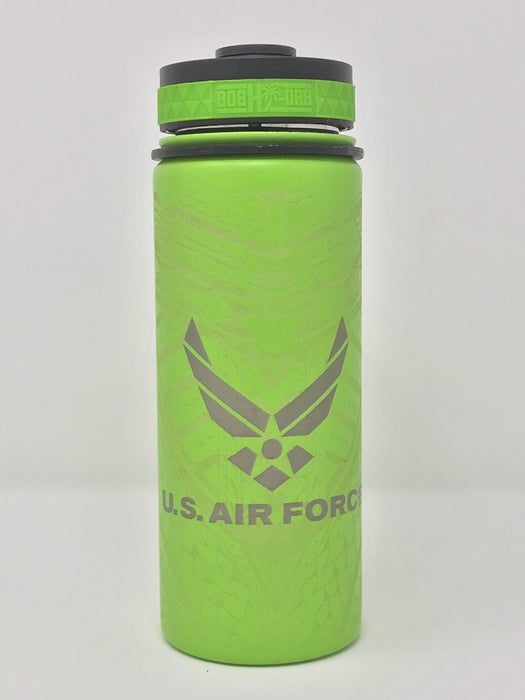 Laser Engraved US Air Force Flask - Flask - Leilanis Attic